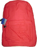 Red Backpack for native-indian children