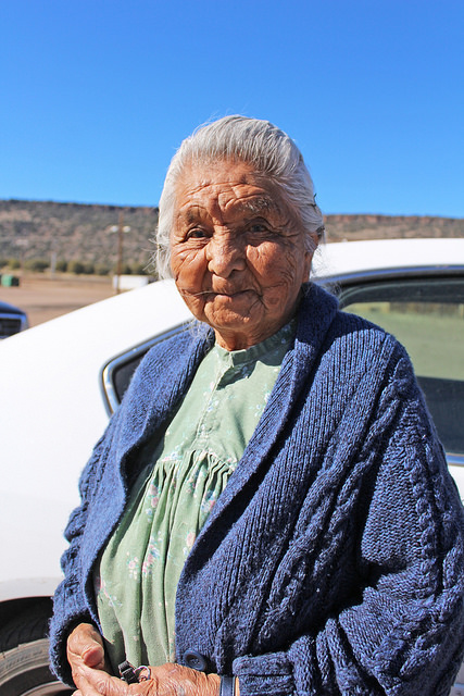 Elderly Indian Woman